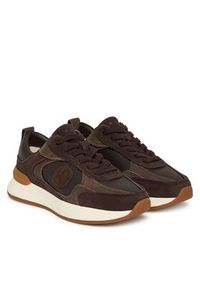 BOSS Sneakersy B Icon 50557824 Fioletowy. Kolor: fioletowy. Materiał: zamsz, skóra #6