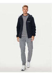 TOMMY HILFIGER - Tommy Hilfiger Kurtka przejściowa Monotype MW0MW35562 Granatowy Regular Fit. Kolor: niebieski. Materiał: bawełna #6