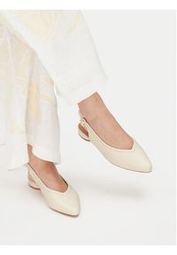 Lasocki Baleriny WYL4048-3Z Écru. Materiał: skóra #2