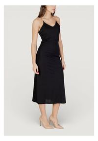 Morgan Sukienka koktajlowa 261-RYAN Czarny Regular Fit. Kolor: czarny. Materiał: syntetyk. Styl: wizytowy #3