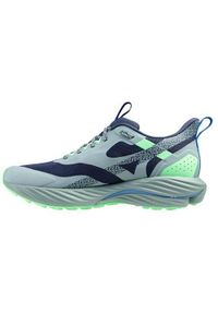 Buty do biegania męskie Mizuno Wave Rider Tt 2. Kolor: zielony. Materiał: materiał, syntetyk. Szerokość cholewki: normalna. Model: Mizuno Wave