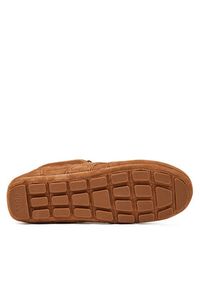 BOSS Sneakersy Roxanne 50547962 Brązowy. Kolor: brązowy. Materiał: skóra