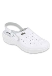 Befado obuwie damskie 157D002 białe. Kolor: biały. Materiał: skóra #1