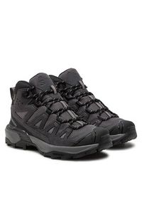 salomon - Salomon Trekkingi X Ultra 360 Leather Mid Gore-Tex L47571100 Szary. Kolor: szary. Materiał: materiał