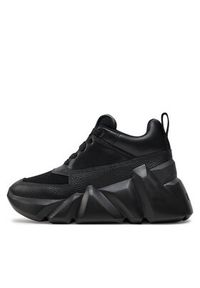 United Nude Sneakersy Space Kick Max 10656560159 Czarny. Kolor: czarny. Materiał: skóra #2