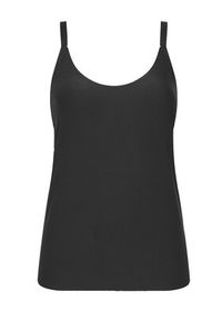 Chantelle Top Soft Stretch C10620 Czarny Slim Fit. Kolor: czarny. Materiał: syntetyk #4