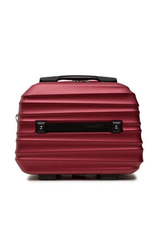 Wittchen - WITTCHEN Kuferek 56-3A-314-31 Bordowy. Kolor: czerwony