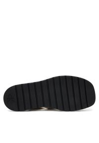 Calvin Klein Jeans Sandały Sq Molded Sdl Fisherman Mg Wn YW0YW01700 Écru. Materiał: skóra #4