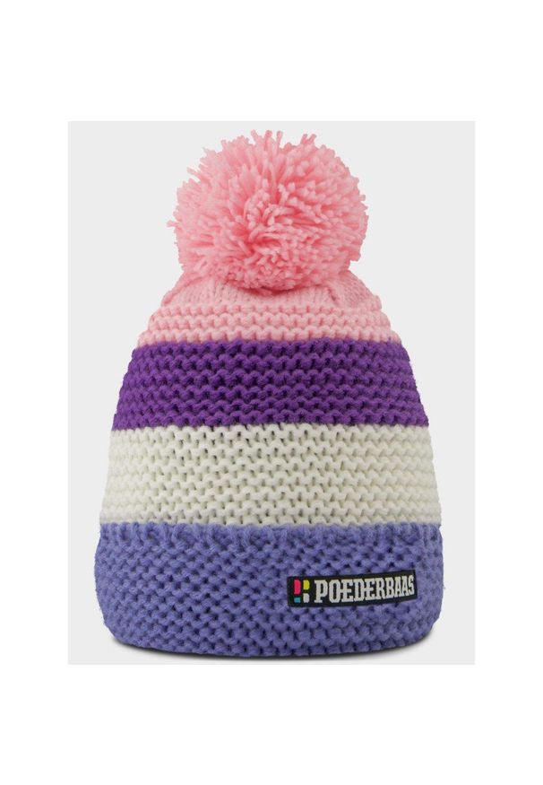 POEDERBAAS - Czapka narciarska dla dorosłych Poederbaas Park Beanie. Kolor: fioletowy. Materiał: akryl. Wzór: kolorowy. Sezon: zima. Styl: klasyczny, sportowy