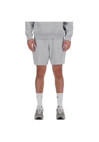 New Balance - Szorty 7 French Terry Rozmiar XL Szary - MS41520AG. Kolor: szary. Materiał: materiał. Sport: fitness #1