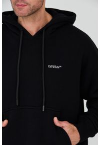 OFF-WHITE Czarna męska bluza, Rozmiar L. Typ kołnierza: kaptur. Kolor: czarny #6