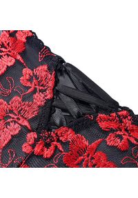 Intica - Stringi koronkowe biodrówki elegancka bielizna z delikatną koronką Paolina. Kolor: niebieski. Materiał: koronka. Długość: długie. Wzór: koronka #9