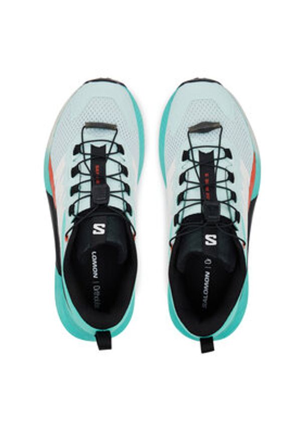 salomon - Salomon Buty do biegania Sense Ride 5 L47698300 Zielony. Kolor: zielony. Materiał: materiał