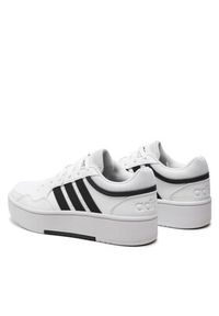 Adidas - adidas Sneakersy Hoops 3.0 Bold IG6115 Biały. Kolor: biały. Materiał: skóra #5