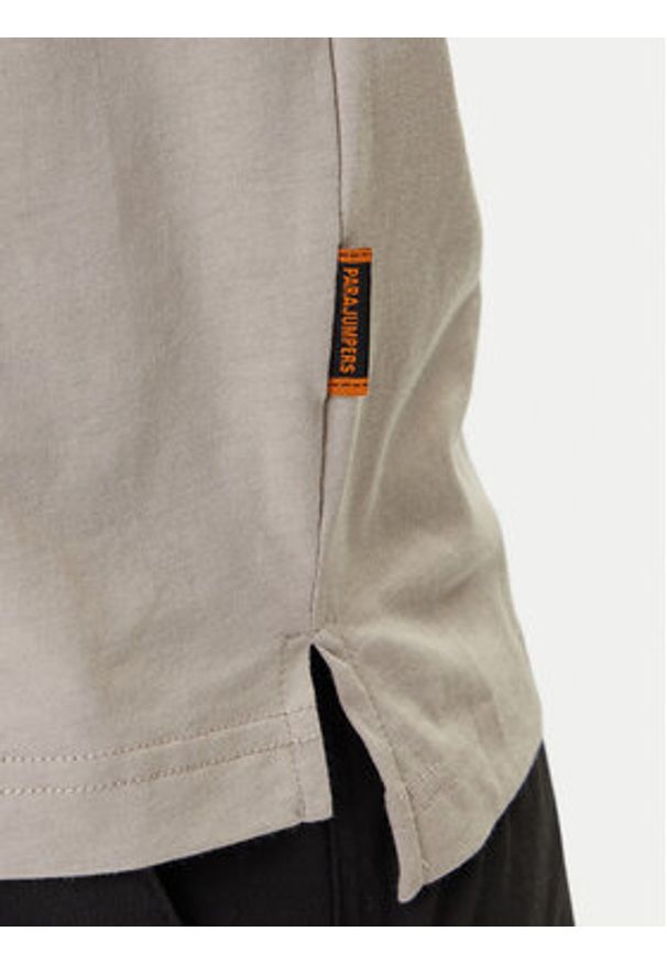 Parajumpers T-Shirt Mojave 25WMPMTSRE07 Beżowy Regular Fit. Kolor: beżowy. Materiał: bawełna