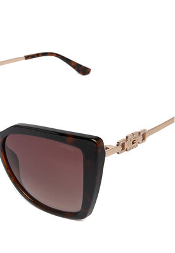 Guess Okulary przeciwsłoneczne GU00266 Brązowy. Kolor: brązowy