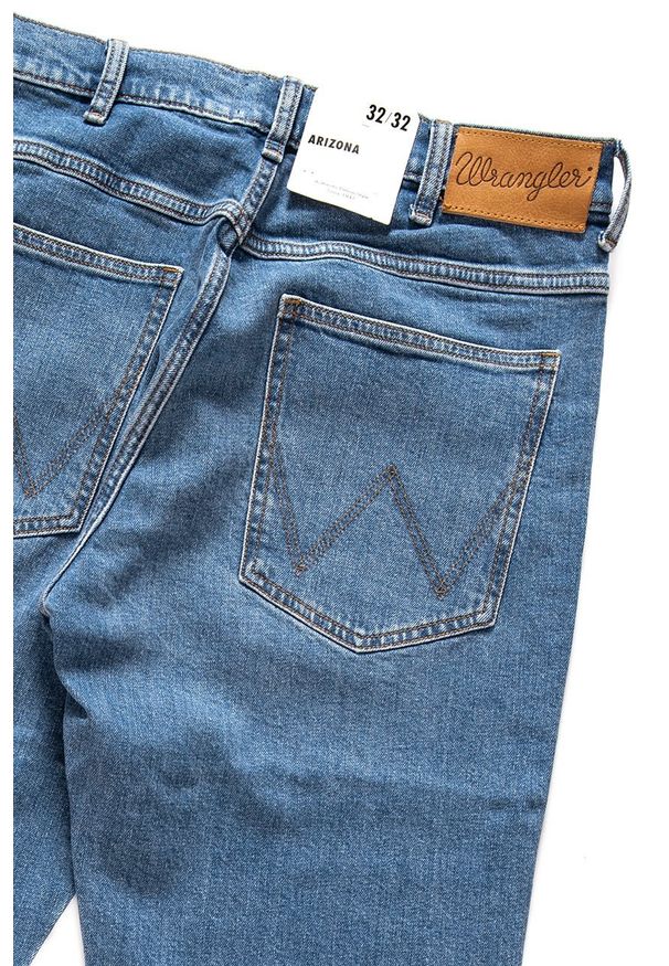 Wrangler - WRANGLER SPODNIE MĘSKIE ARIZONA FUSE BLUE W12OM440D 112126384
