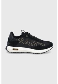 GANT - Gant buty Ketoon kolor czarny. Zapięcie: sznurówki. Kolor: czarny. Materiał: guma