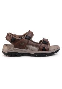 skechers - Sandały Skechers. Kolor: brązowy