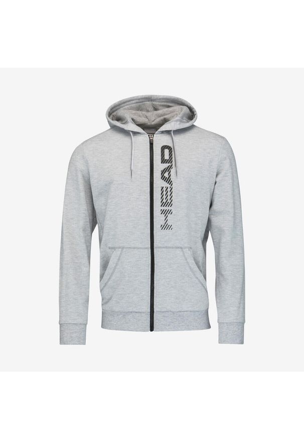 Head - Bluza z kapturem męska Club Fynn. Typ kołnierza: kaptur. Kolor: szary. Materiał: bawełna, materiał, tkanina, poliester