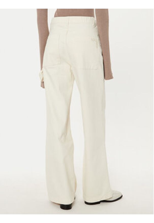 MAX&Co. Jeansy Parure 2516131031200 Écru Wide Leg