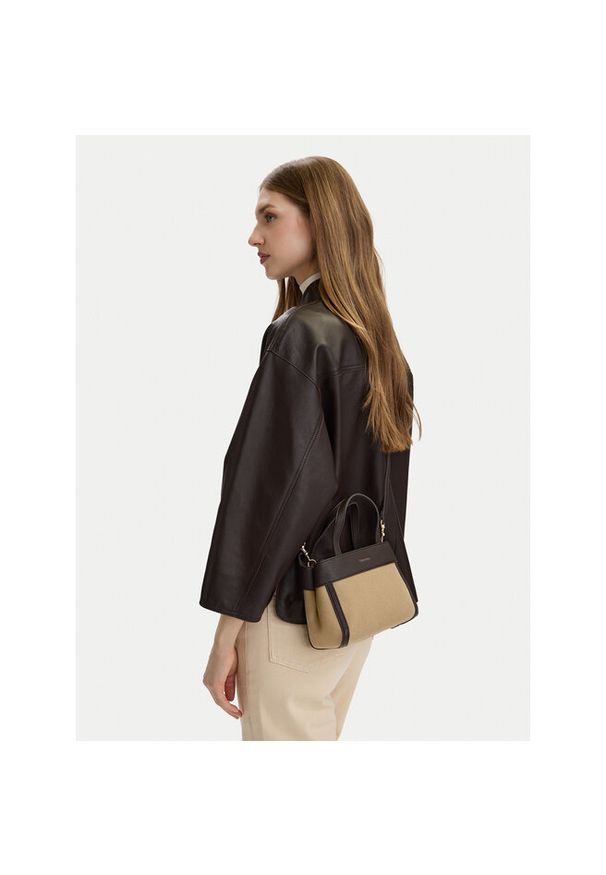 Torebka Calvin Klein. Kolor: brązowy