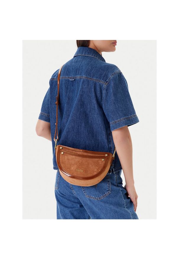 Torebka DeeZee. Kolor: brązowy