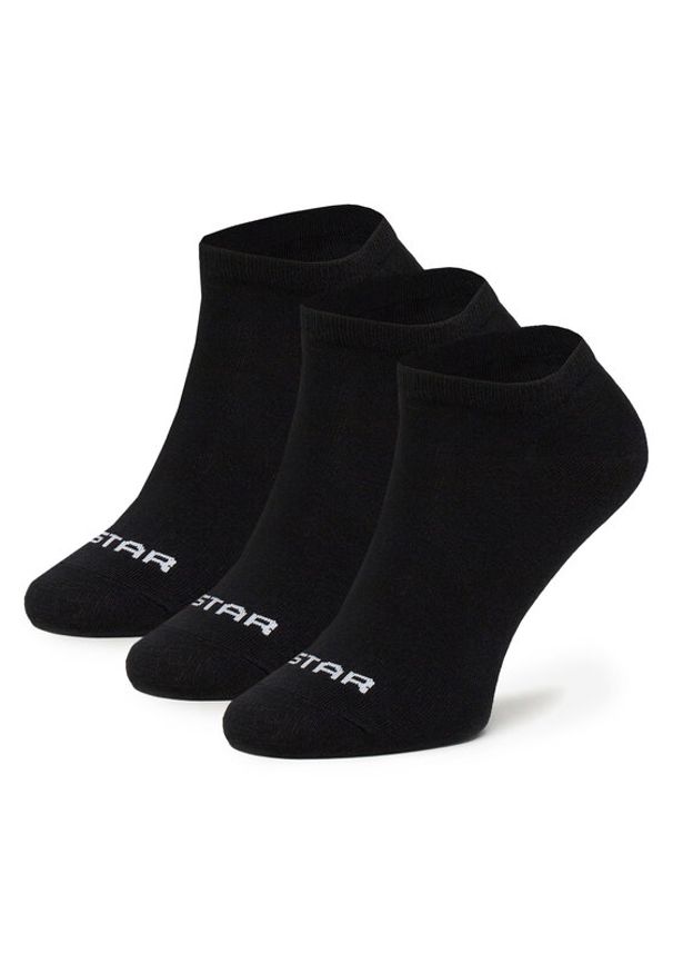 G-Star RAW - G-Star Raw Skarpety AS_G-STAR_S_136_SS25 (3-PACK) Czarny. Kolor: czarny. Materiał: bawełna, materiał