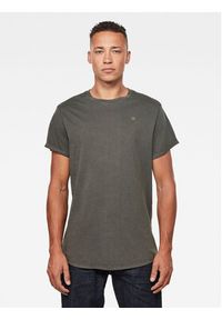 G-Star RAW - G-Star Raw T-Shirt D16396-2653-B575 Szary Regular Fit. Kolor: szary. Materiał: bawełna #4
