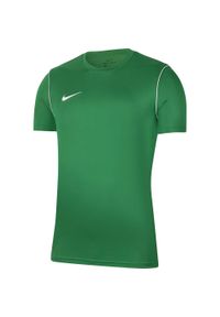 Nike - Męska Koszulka Park 20. Kolor: zielony. Sport: turystyka piesza #1