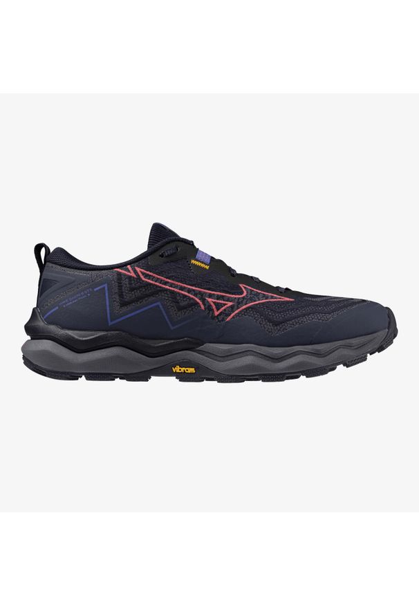 Buty do biegania damskie Mizuno Wave Daichi 9 GTX. Kolor: niebieski, czarny, wielokolorowy. Model: Mizuno Wave. Sport: bieganie