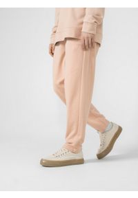 outhorn - Spodnie dresowe męskie - beżowe. Kolor: beżowy. Materiał: dresówka #2