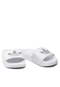 Adidas - adidas Klapki adilette Lite W GZ6197 Biały. Kolor: biały. Materiał: skóra #6