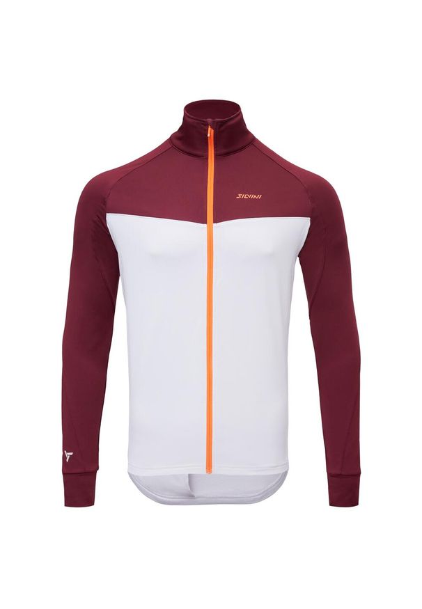 Bluza do narciarstwa biegowego rozpinana męska Silvini Matesio MJ2306. Kolor: czerwony. Sport: narciarstwo