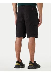 Hugo - HUGO Szorty materiałowe Gregry 50559604 Czarny Slim Fit. Kolor: czarny. Materiał: bawełna #3
