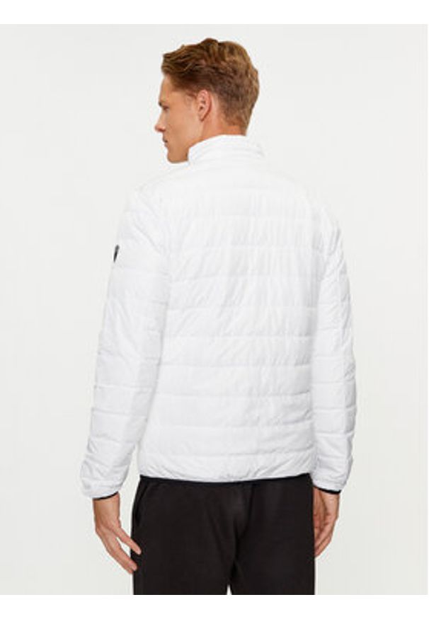 EA7 Emporio Armani Kurtka puchowa 8NPB13 PNE1Z 1100 Biały Regular Fit. Kolor: biały. Materiał: syntetyk, puch
