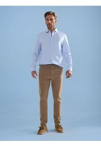 Sinsay - Spodnie jeansowe - beżowy. Kolor: beżowy #1