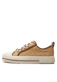 MICHAEL Michael Kors Trampki Evy Lace Up 43S4EYFS1D Beżowy. Kolor: beżowy #6