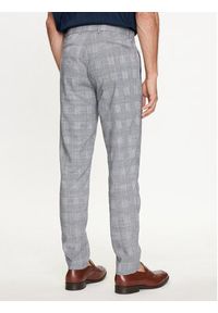 Bugatti Chinosy 4380 56213A Niebieski Slim Fit. Kolor: niebieski. Materiał: lyocell #3