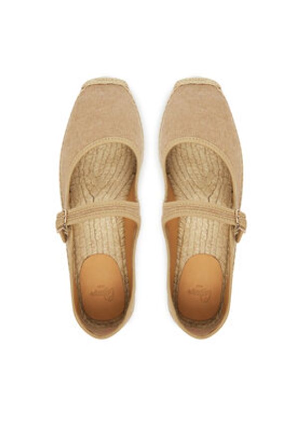 Castañer Espadryle Padua/002 025755 Beżowy. Kolor: beżowy. Materiał: materiał