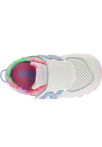 Buty niemowlęce New Balance NW574KL – szare. Okazja: na co dzień. Zapięcie: rzepy. Kolor: szary. Materiał: guma, materiał, syntetyk. Szerokość cholewki: normalna. Model: New Balance 574. Sport: turystyka piesza #2