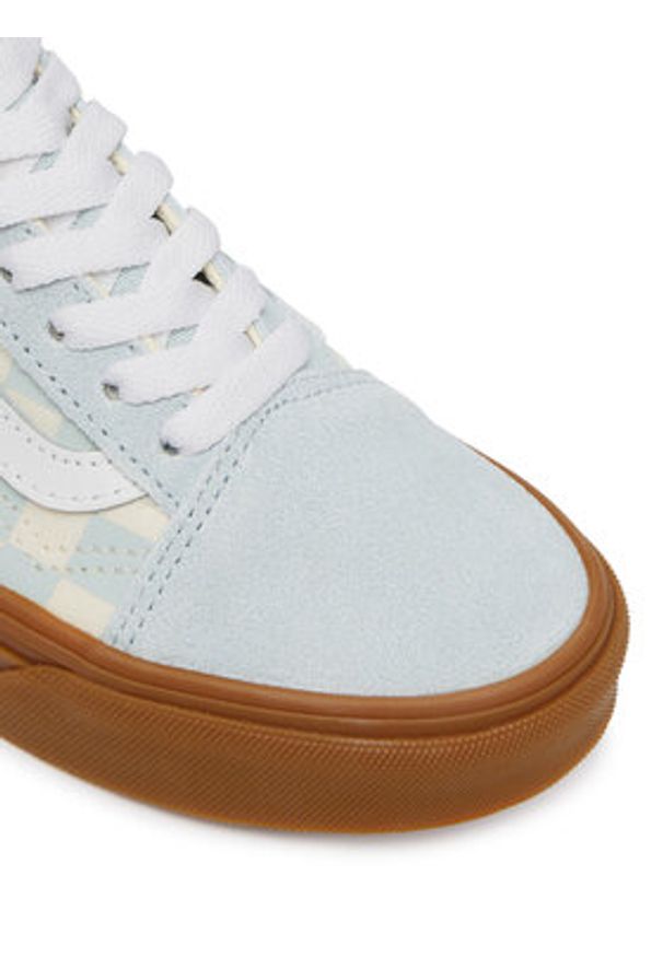 Vans Tenisówki Old Skool VN000D2VCJF1 Niebieski jasny. Kolor: niebieski. Materiał: skóra, zamsz