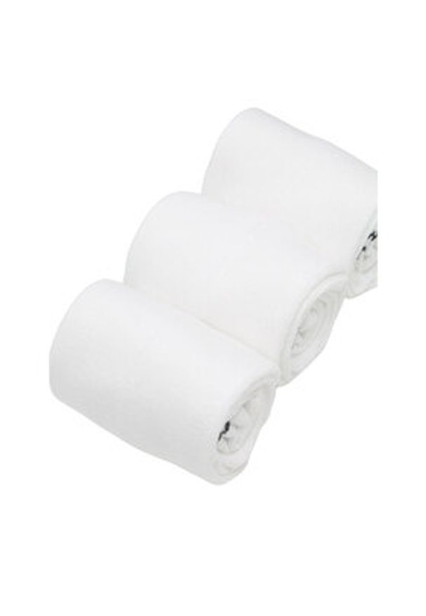 Adidas - adidas Skarpety długie C-HT3455 3-PACK Biały. Kolor: biały. Materiał: bawełna