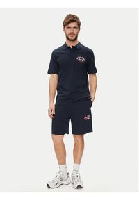 Jack & Jones - Jack&Jones Komplet 2 par szortów sportowych Logo 12257015 Granatowy Comfort Fit. Kolor: niebieski. Materiał: bawełna, syntetyk. Styl: sportowy #3