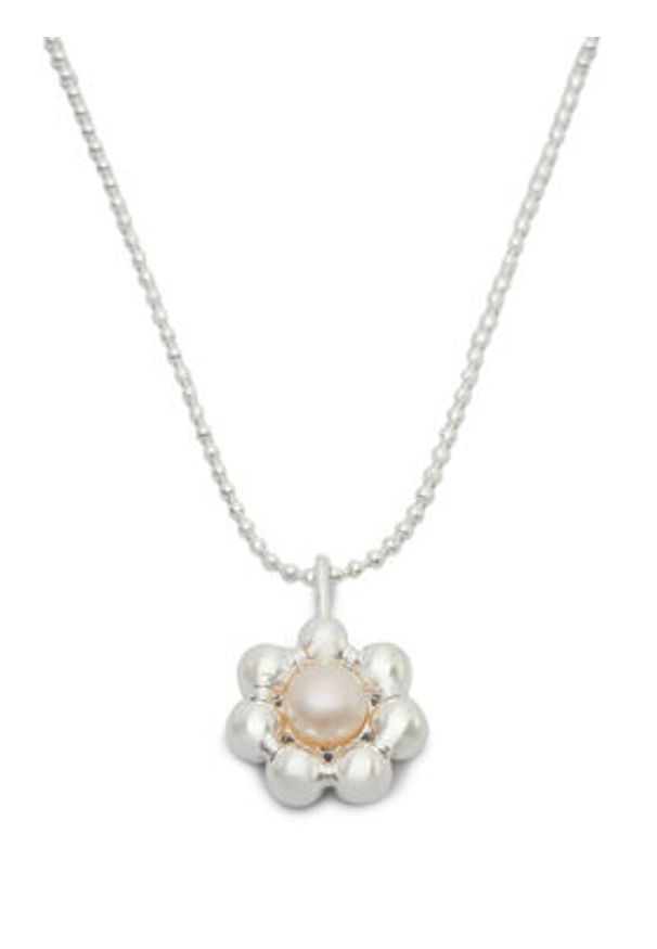 TOUS Naszyjnik Tous Sugar Party 1004006900 Biały. Materiał: srebrne. Kolor: biały