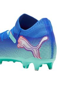 Buty piłkarskie Puma Future 7 Pro MxSG 107925 01 niebieskie. Kolor: niebieski. Materiał: dzianina, materiał. Szerokość cholewki: normalna. Sport: piłka nożna #3