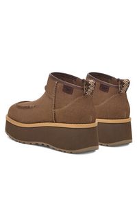 Ugg Botki W Cityfunc Ultra Mini 1158193 Brązowy. Kolor: brązowy. Materiał: skóra