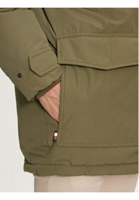 TOMMY HILFIGER - Tommy Hilfiger Kurtka puchowa Rockie MW0MW36595 Khaki Regular Fit. Kolor: brązowy. Materiał: syntetyk #4