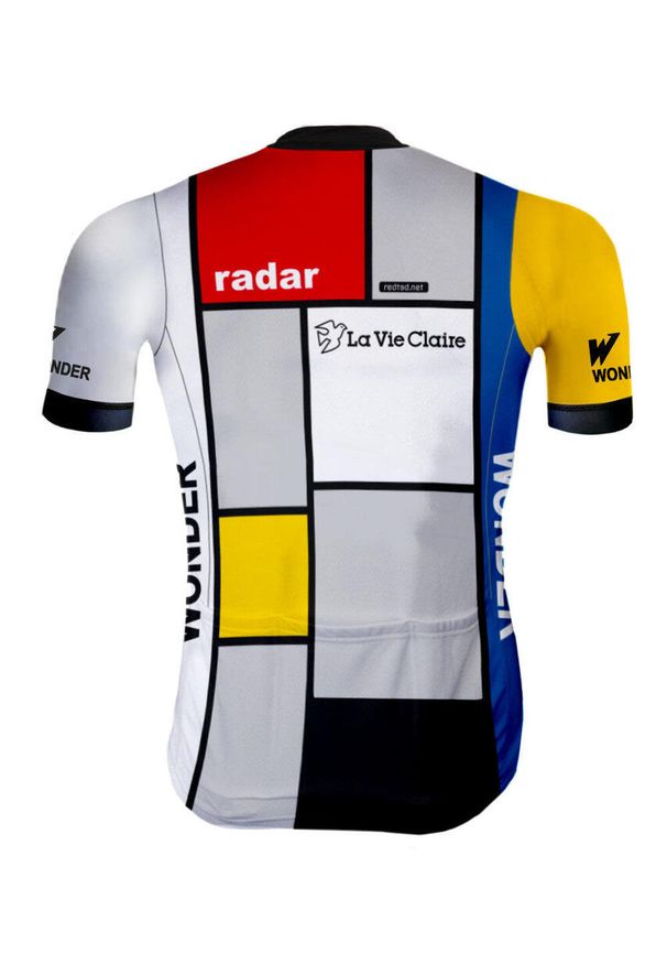 REDTED - Cycling Jersey La Life Claire - Redted. Kolor: pomarańczowy. Materiał: poliester. Sport: kolarstwo