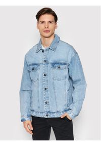 Only & Sons Kurtka jeansowa Rick 22021985 Błękitny Regular Fit. Kolor: niebieski. Materiał: bawełna